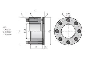 7.EH650 螺母型預(yù)緊器中等溫度